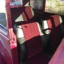 Completed upholstery project