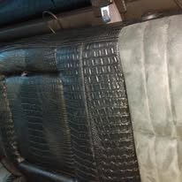 Completed upholstery project