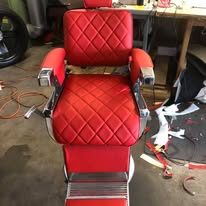 Completed upholstery project