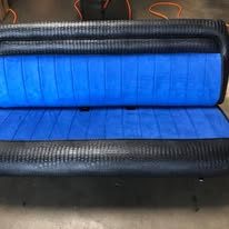 Completed upholstery project