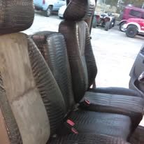 Completed upholstery project