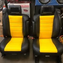Completed upholstery project
